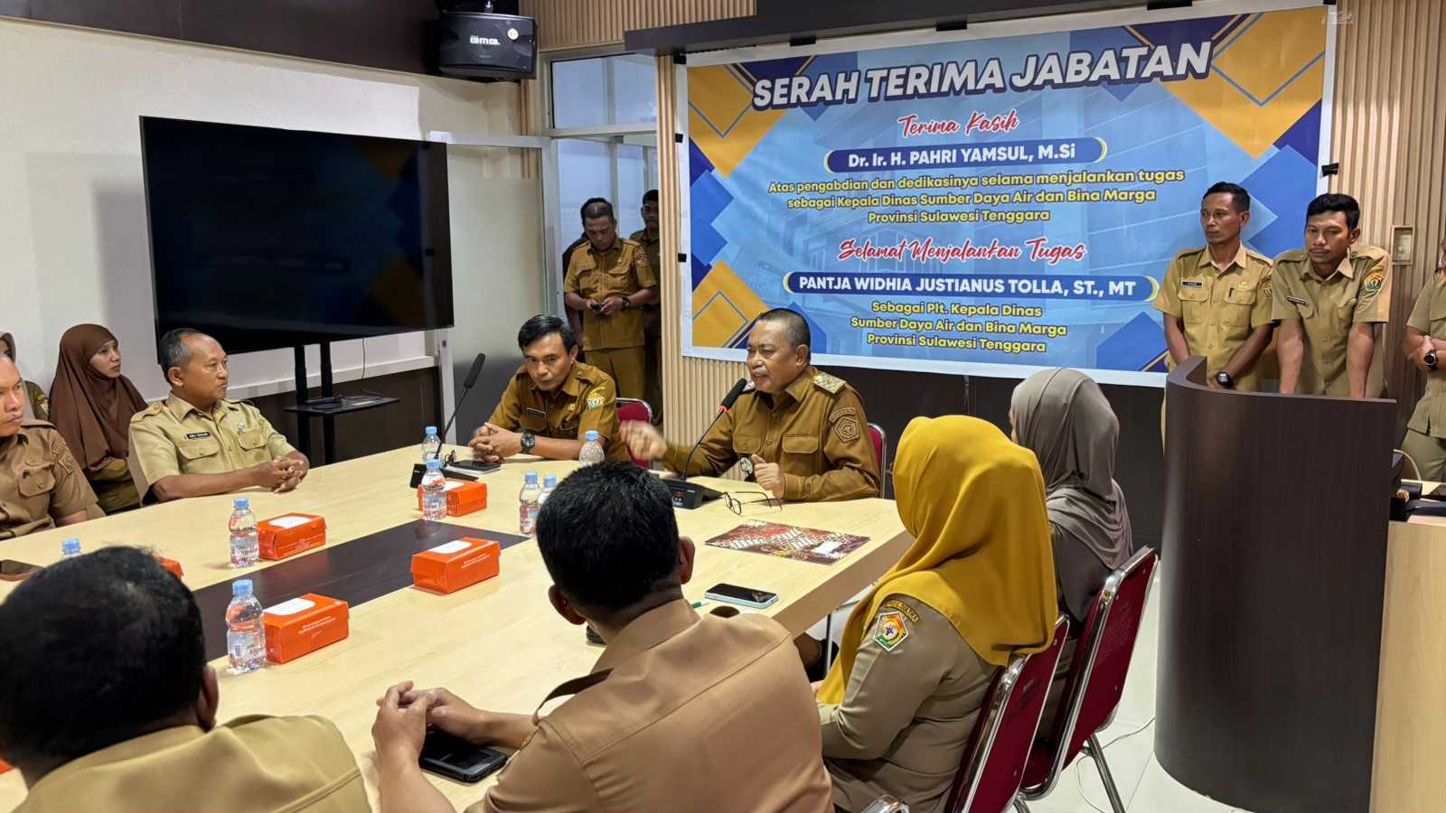 Dari Mentor ke Penerus: Sertijab Kadis Bina Marga Sultra Sarat Pesan Kepemimpinan