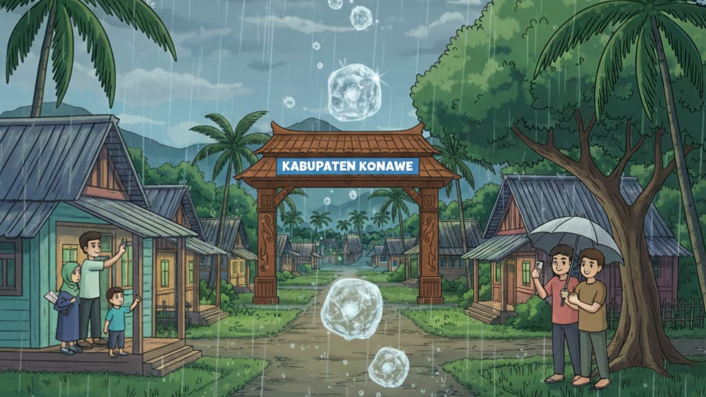 Fenomena Hujan Es di Konawe, Ini Penjelasan BMKG