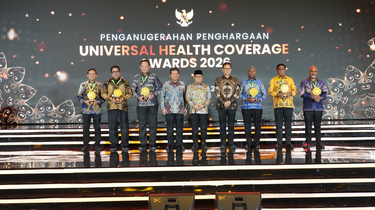 Ratusan Kepala Daerah Diganjar UHC Awards 2026, Bukti Komitmen Daerah Perluas Akses Kesehatan