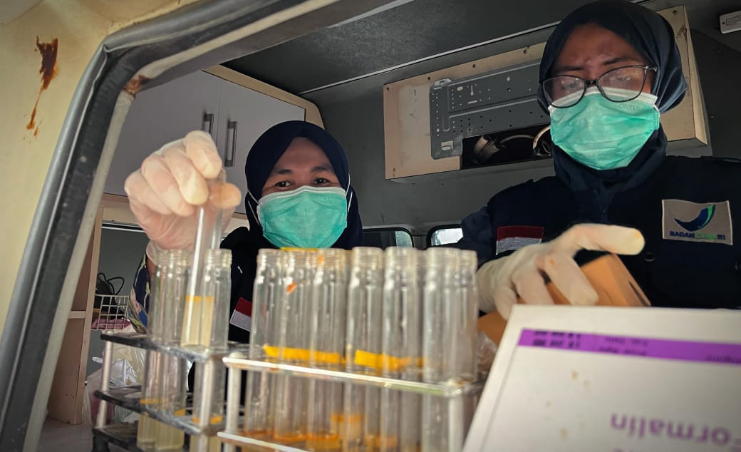 BPOM Kendari Turun ke Kampoeng Ramadan, 25 Sampel Takjil Diuji