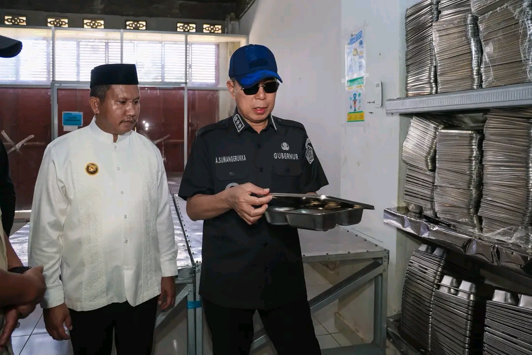 Gubernur Sidak Dapur Gizi di Mubar, Temukan Tempat Makan Tak Layak hingga Buah Busuk