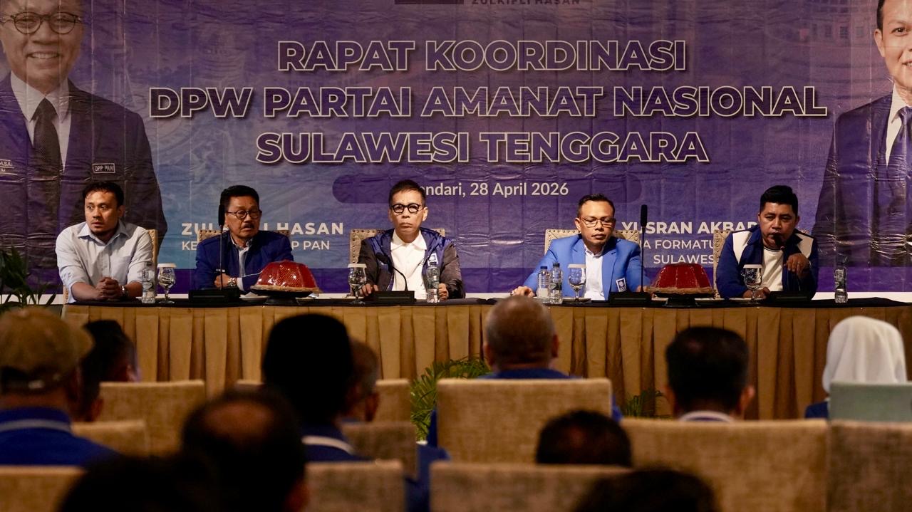 PAN Sultra Perkuat Konsolidasi Internal, Siapkan Mesin Partai Hadapi Agenda Politik