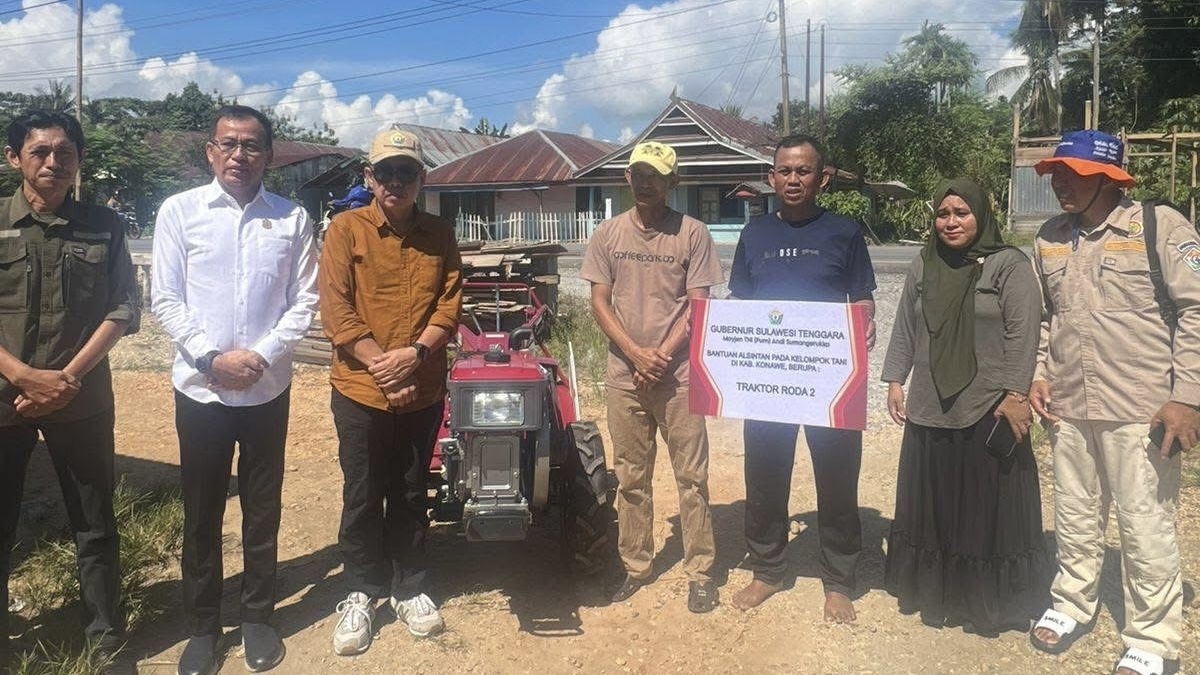 Sultra Genjot Modernisasi Pertanian, Ratusan Alsintan Disalurkan