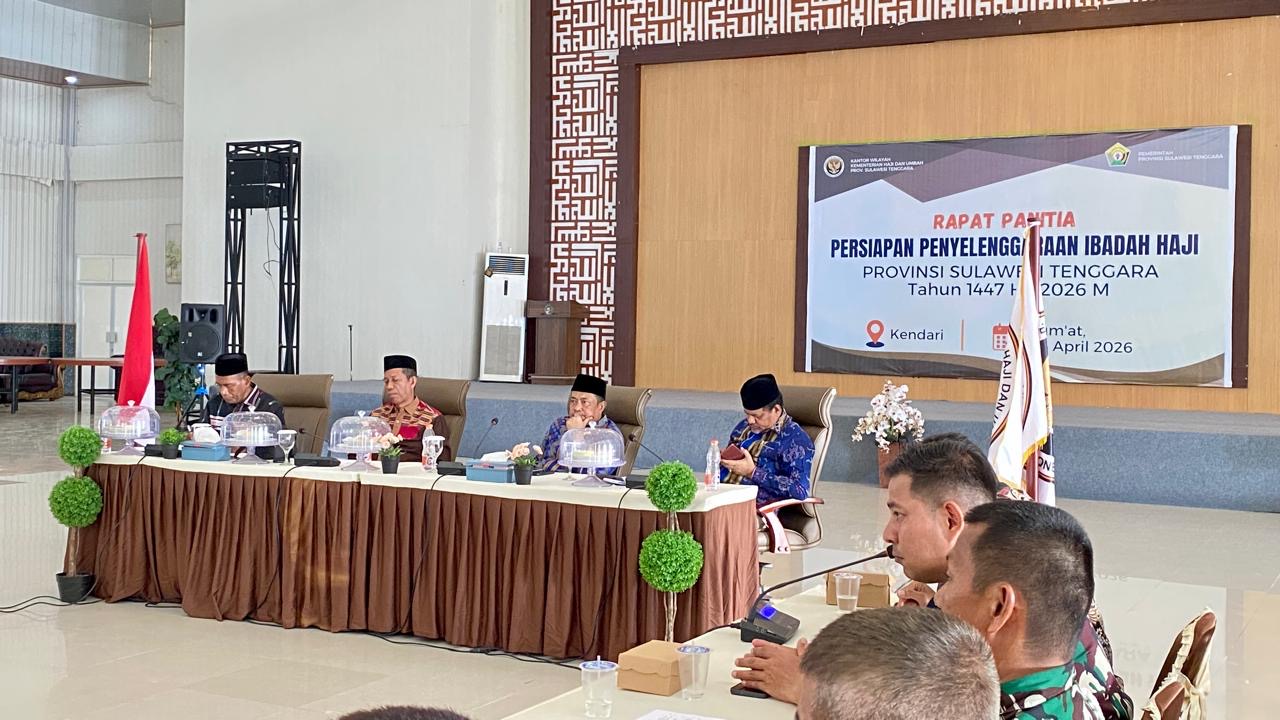 Finalisasi Haji Sultra 2026: Dari Jadwal Hingga Kesehatan Jemaah Diperketat