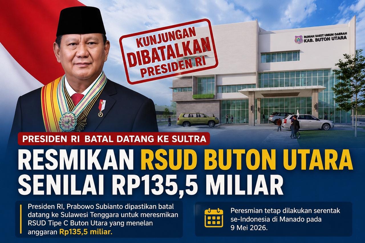 Telan Anggaran Rp135,5 Miliar, Presiden RI Batal Hadiri Langsung Peresmian RSUD Butur