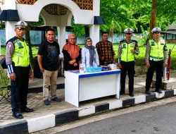 Ditlantas Polda Sultra Siaga di Pantai Nambo, Antisipsi Lonjakan Pengunjung di Libur Pancasila
