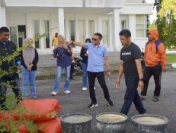 Sekretariat DPRD Kendari Bersolek Jelang HUT Kota, Lingkungan Kantor Ditata Lebih Representatif