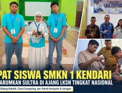 Empat Siswa SMKN 1 Kendari Siap Harumkan Sultra di Ajang LKSN Tingkat Nasional