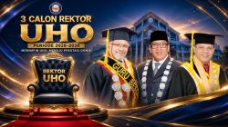 Prof Ida Usman, Prof Takdir Saili, dan Dr Herman Terpilih Jadi Calon Rektor UHO, Berebut Suara Menteri