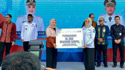 Realisasi Program KEJAR, BPR Bahteramas Kendari Berhasil Buka 10.282 Rekening Pelajar