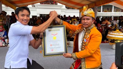 1.228 Dulang di Silaturahmi dan Festival Budaya KKMM, Masyarakat Muna Raih Rekor Dunia