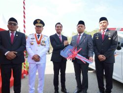 HUT ke-81 RI, Bank Sultra Serahkan Mobil Jenazah Gratis untuk RSUD Bahteramas