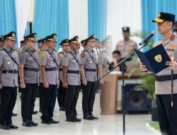 Mutasi 11 Personel, Kapolda Sultra Pimpin Sertijab PJU dan Kapolres Jajaran