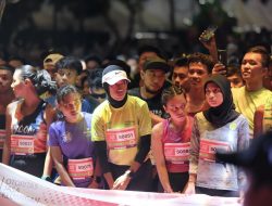 Diikuti 1.350 Peserta, BIK Night Run Sultra Gaungkan Kesehatan Finansial